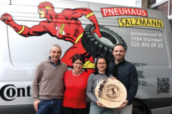 Geschäftsübergabe Pneuhaus Salzmann