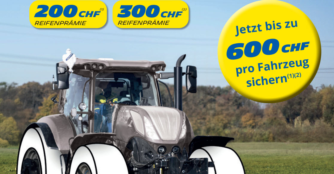 MICHELIN Landwirtschaft | Frühjahrsaktion bis 31.05.2026